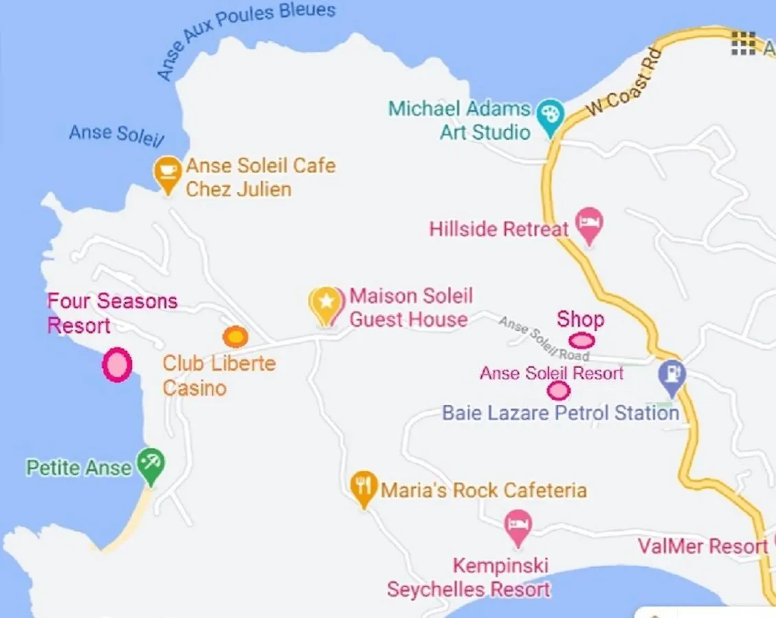 Maison Soleil Baie Lazare  0*, Baie Lazare (Mahe)